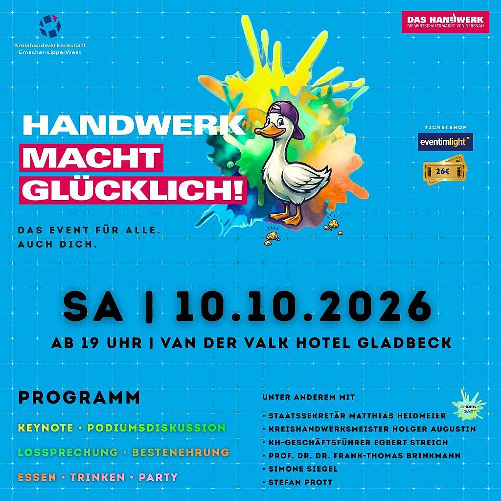 Handwerk macht glücklich Party