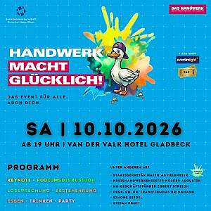 Handwerk macht glücklich Party