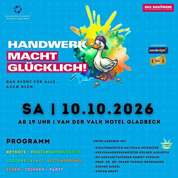 Handwerk macht glücklich Party