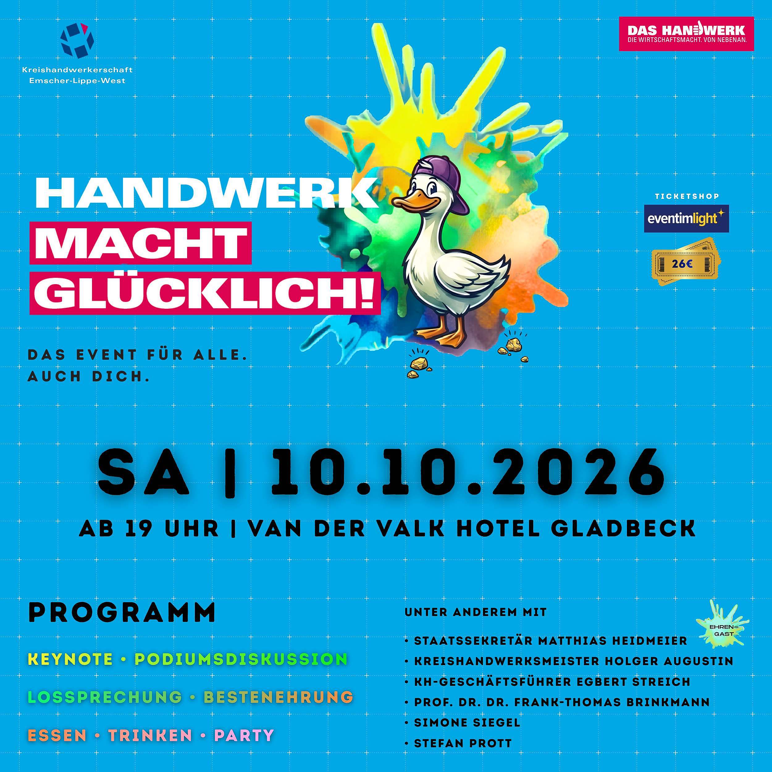 Handwerk macht glücklich Party